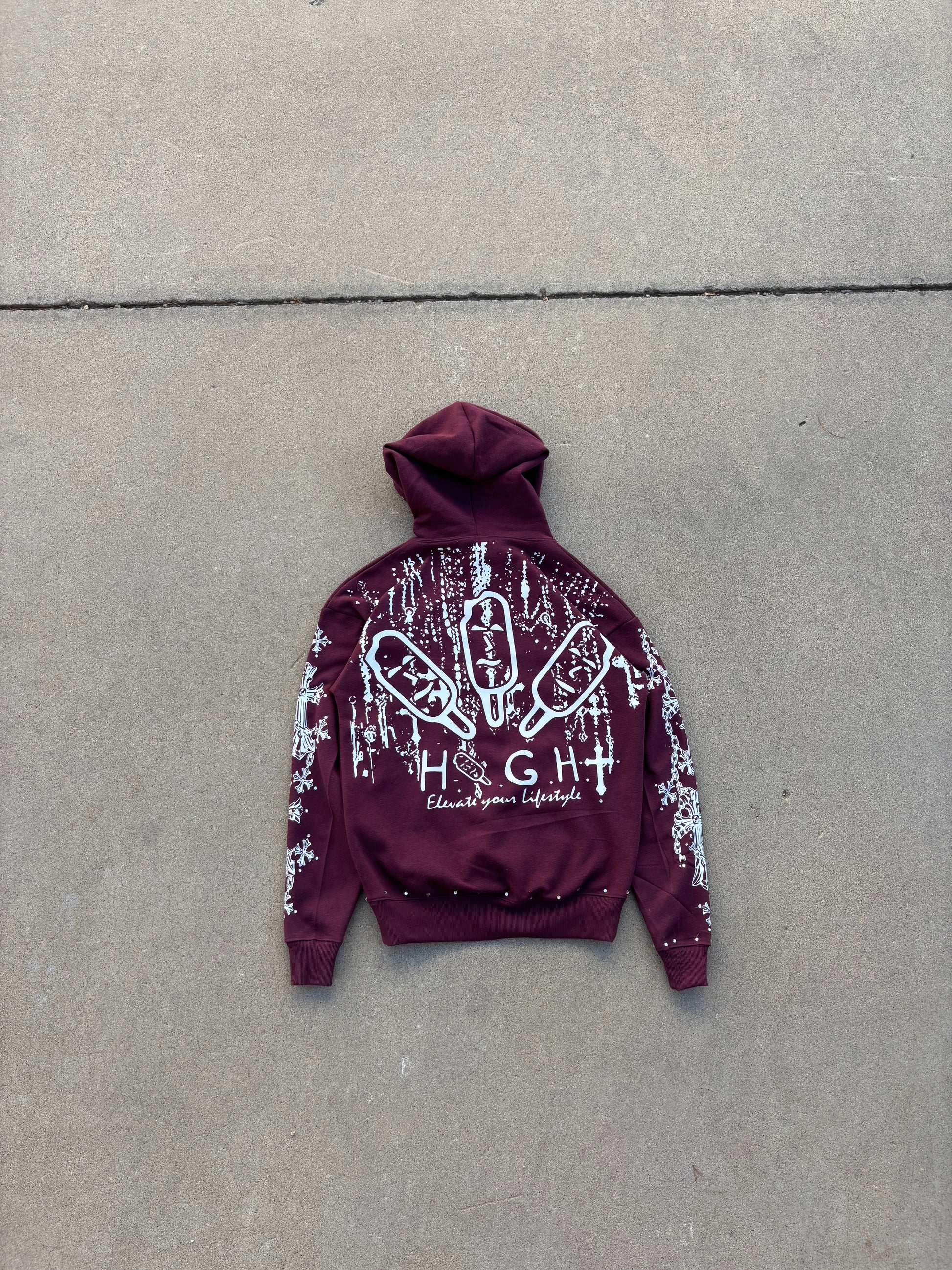 HIGHIEYLS Rosary Hoodie